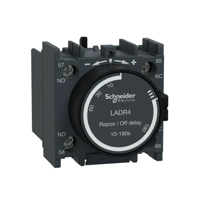 Schneider Electric Pneumatic Timer for use with F, TeSys Deca, D 10A Contact Rating 690V Voltage LADR4