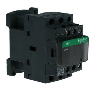 Schneider Electric LC1D Contactor, 110V AC Coil, 3-Pole, 9A, 4kW, 3 NO, 690V AC