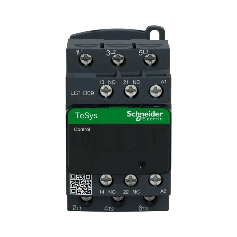 Schneider Electric LC1D Contactor, 110V AC Coil, 3-Pole, 9A, 4kW, 3 NO, 690V AC 