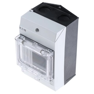 Eaton MCB Enclosure CI-K2 Series for Use with CI-K Series, IP30, Dielectric Strength 30kV/mm, 100mm Height 211108 CI-K2-80-K
