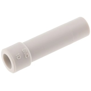SMC JIS Brass, Polypropylene, Polybutylene Terephthalate Plug Fitting 10 Connection Size, 1 Mpa Pressure KQ2P-10