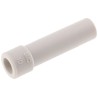 SMC JIS Brass, Polypropylene, Polybutylene Terephthalate Plug Fitting 10 Connection Size, 1 Mpa Pressure KQ2P-10