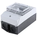 Eaton MCB Enclosure CI-K2 Series for Use with CI-K Series, IP30, Dielectric Strength 30kV/mm, 100mm Height 211108 CI-K2-80-K