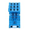 Finder 11 Way 250V AC DIN Rail Relay Socket with Screw Terminals 16A Current Rating 92.03SMA