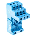 Finder 11 Way 250V AC DIN Rail Relay Socket with Screw Terminals 16A Current Rating 92.03SMA
