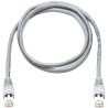 RS PRO Cat5e Ethernet Cable 2 m Grey RJ45 Male to RJ45 Male U/FTP PVC 400-9742