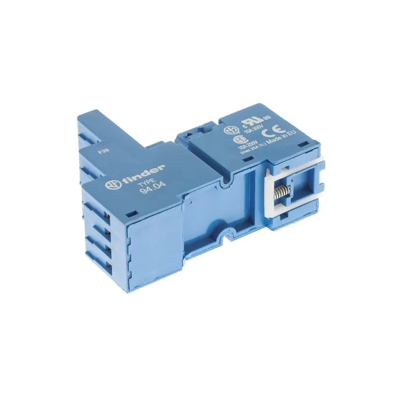 Finder 14 Way 250V AC Screw Relay Socket for 55.32, 55.34, 85.04 Series Relays 94.04SMA