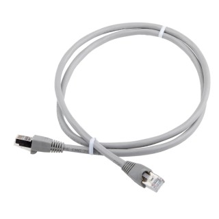 RS PRO Cat5e Ethernet Cable 1 m Grey RJ45 Male to RJ45 Male U/FTP PVC 400-9736