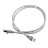 RS PRO Cat5e Ethernet Cable 1 m Grey RJ45 Male to RJ45 Male U/FTP PVC 400-9736