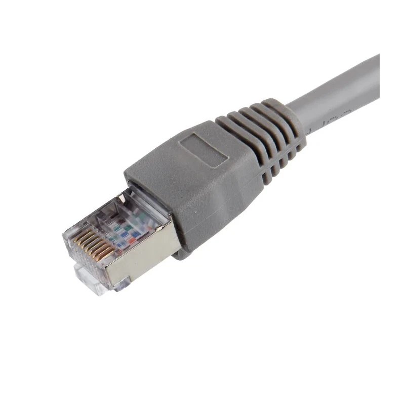 RS PRO Cat5e Ethernet Cable 1 m Grey RJ45 Male to RJ45 Male U/FTP PVC 400-9736