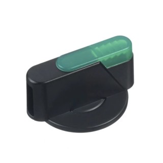 Idec Illuminated Selector Switch Head, 22 mm Cutout, White Illumination, Green Actuator, IP20, HW Series HW9Z-FDY-G