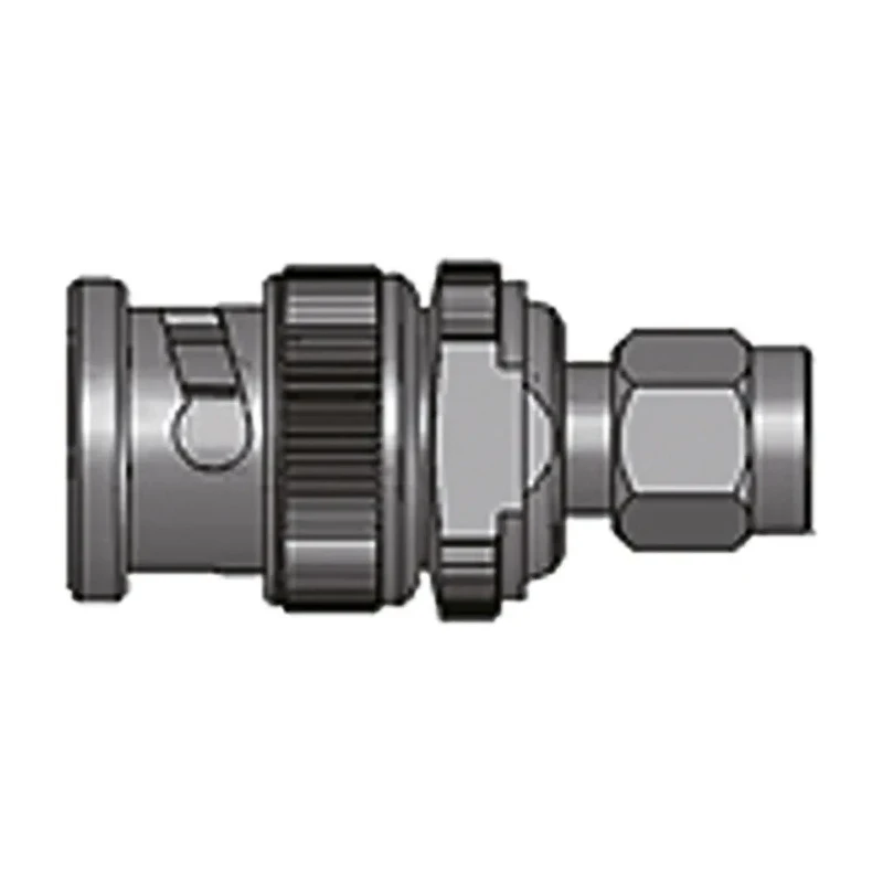 Yuetsu SMA Plug to BNC Plug Straight Coaxial Adapter 2GHz 150-8500