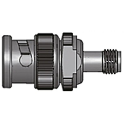 Yuetsu Straight Coaxial Adapter BNC Plug to SMA Socket 2GHz 30.6mm 150-8501