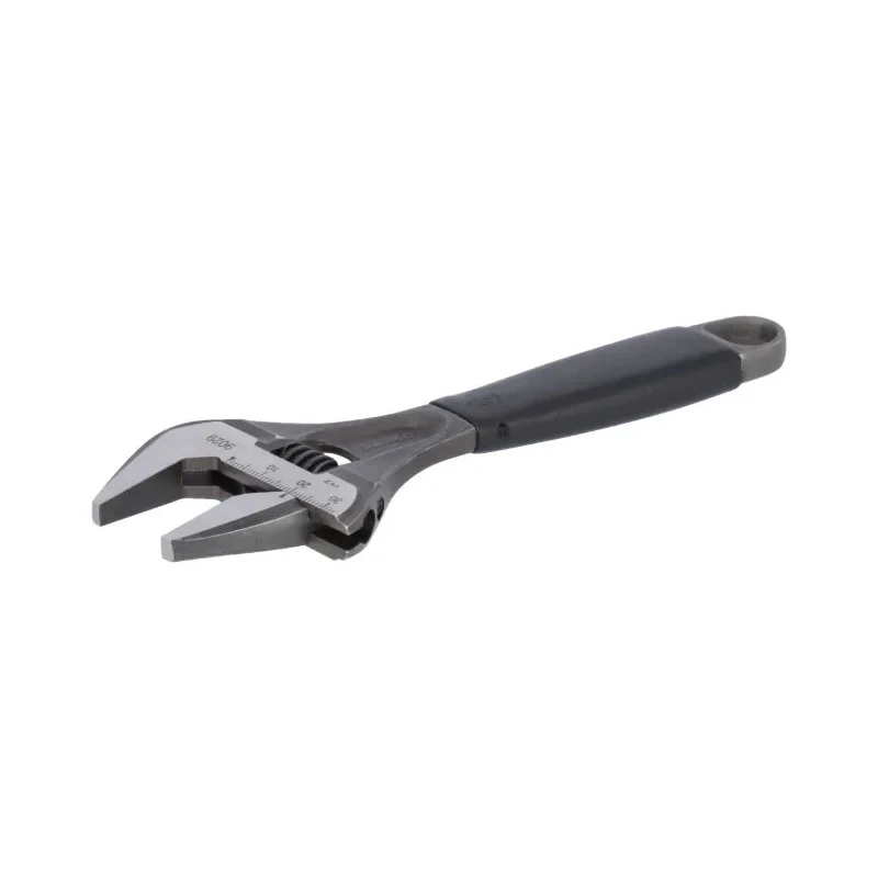 Bahco Adjustable Wrench 38 mm Jaw Capacity 218 mm Overall Length Plastic Handle 9031