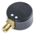 WIKA 50 mm R 1/4 in Plastic Case Pressure Gauge 10 bar 7203556