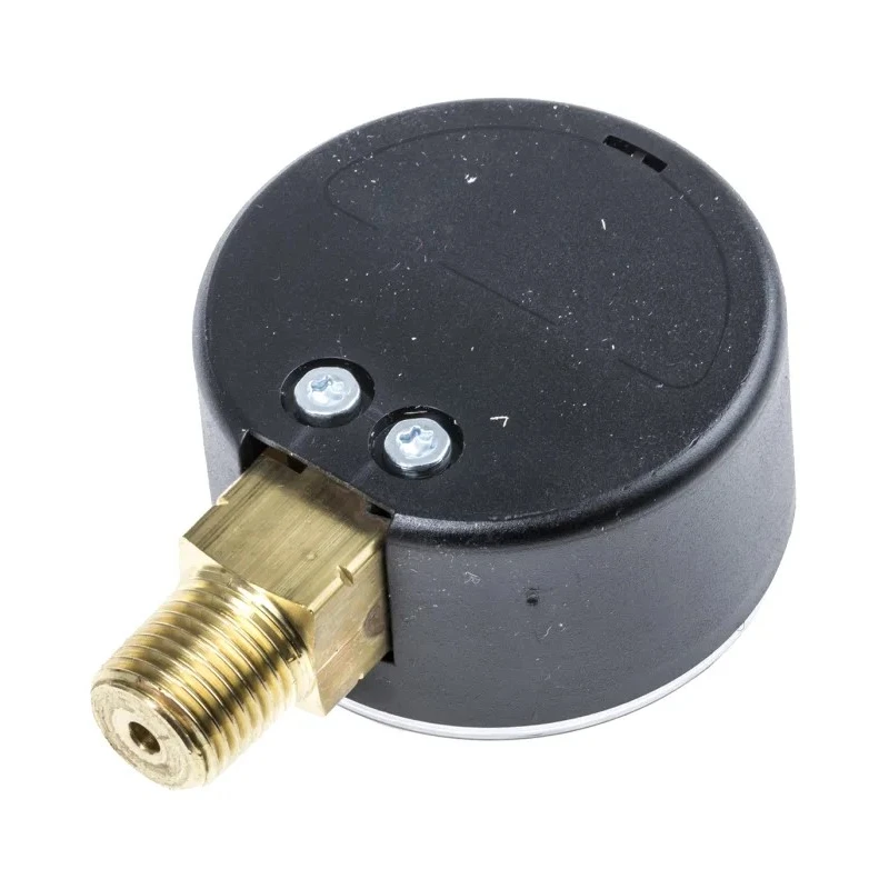 WIKA 50 mm R 1/4 in Plastic Case Pressure Gauge 10 bar 7203556