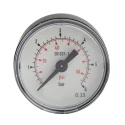 RS PRO 40 mm ABS Plastic Case Back Entry Analogue Pressure Gauge 6 bar 405-5537