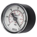 WIKA 40 mm 1/8 in R BSPT Plastic Case Pressure Gauge, 0 bar, ±1.6% Accuracy, Model 7203726