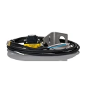 Banner Diffuse Photoelectric Sensor, Block Sensor, 450 mm Detection Range, PNP Output, IP67 QS18VP6D