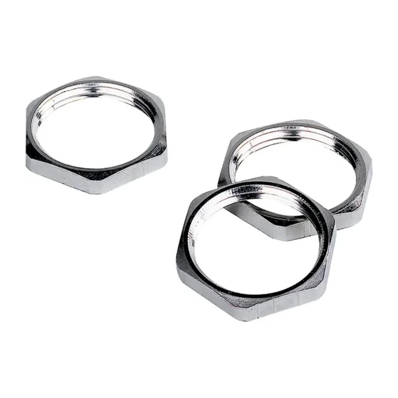 Lapp SKINTOP Series Nickel Plated Brass Cable Gland M25 Thread Size, 9-17mm Cable Diameter, IP68, Germany 53112030 + 52103030