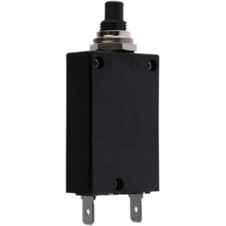 ETA Thermal Overcurrent Circuit Breaker, 1A Current Rating, 1-Pole, Panel Mount, Thermal 2-5700-IG1-P10-DD-000040-1A