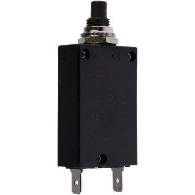 ETA Thermal Overcurrent Circuit Breaker, 1A Current Rating, 1-Pole, Panel Mount, Thermal 2-5700-IG1-P10-DD-000040-1A