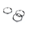 Lapp SKINTOP Series Cable Gland M16 Thread Size Nickel-Plated Brass, 4.5-10 mm Cable Diameter 53112010 + 52103010