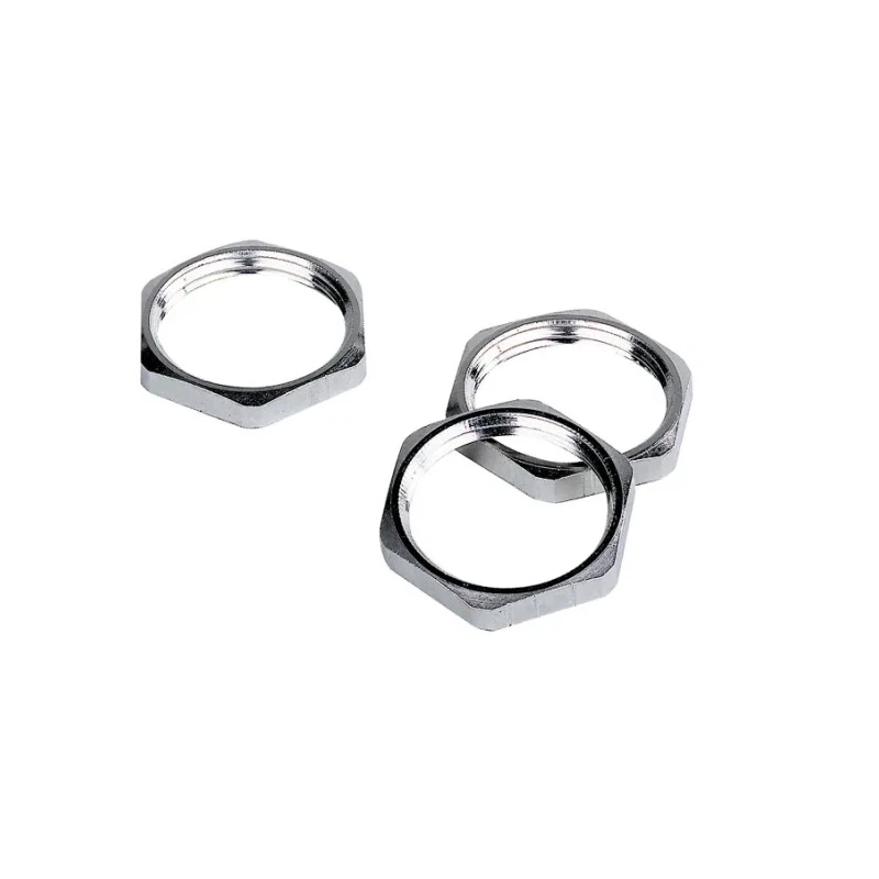 Lapp SKINTOP Series Cable Gland M16 Thread Size Nickel-Plated Brass, 4.5-10 mm Cable Diameter 53112010 + 52103010