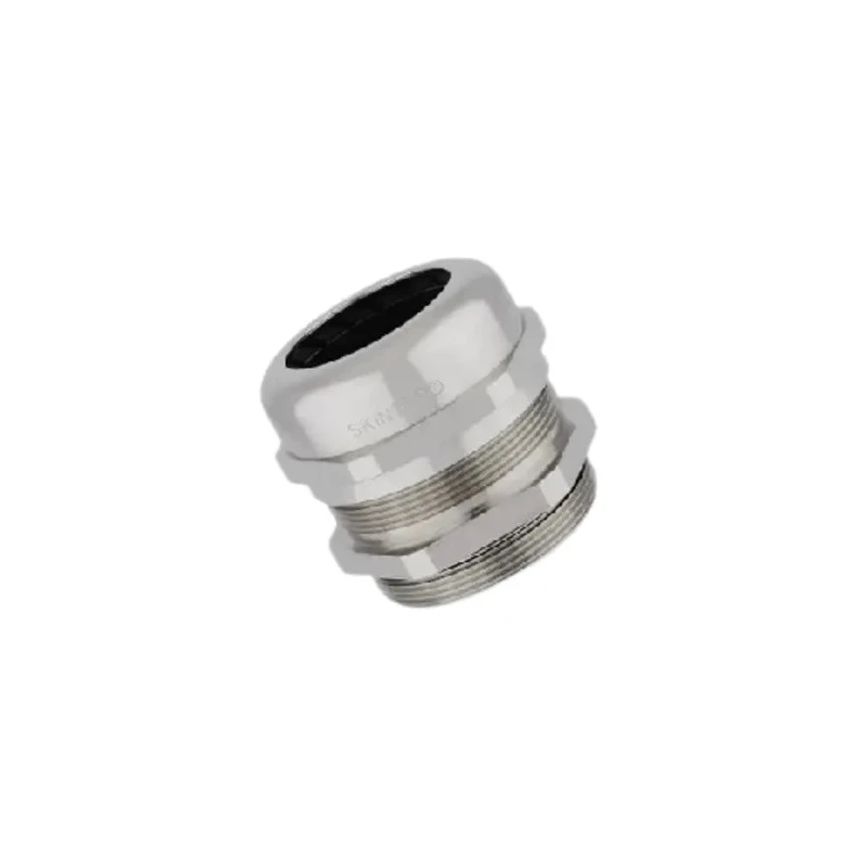 Lapp SKINTOP Series Cable Gland M12 Thread Size for 3.5 to 7mm Cable Diameter, Nickel-Plated Brass, IP68 52103000+53112000