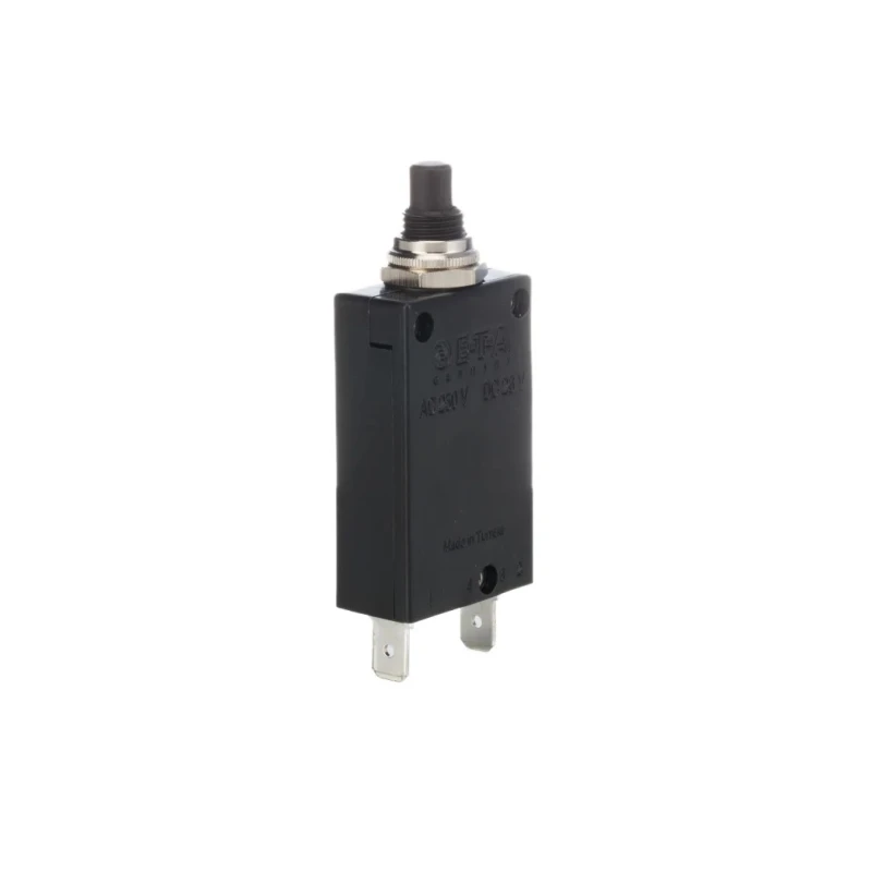ETA Thermal Overcurrent Circuit Breaker Panel Mount 15A Current Rating 1-Pole 250V AC 50V DC 2-5700-IG1-P10-DD-000040-15A