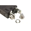 ETA High Performance Thermal Circuit Breaker 40A Current Rating 1-Pole Panel Mount with Thermal Reset 4130-G211-K4M1-40A