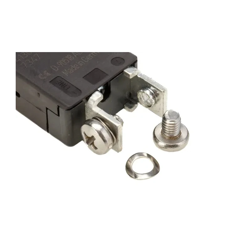 ETA High Performance Thermal Circuit Breaker 40A Current Rating 1-Pole Panel Mount with Thermal Reset 4130-G211-K4M1-40A