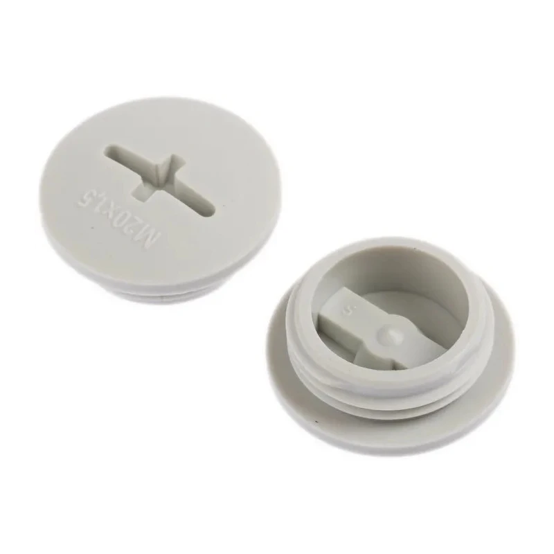 Lapp Cable Gland Blanking Plug, M20 Thread, Fibreglass Reinforced Polyamide, 24 mm Diameter, IP54, -40°C to 100°C 52006120