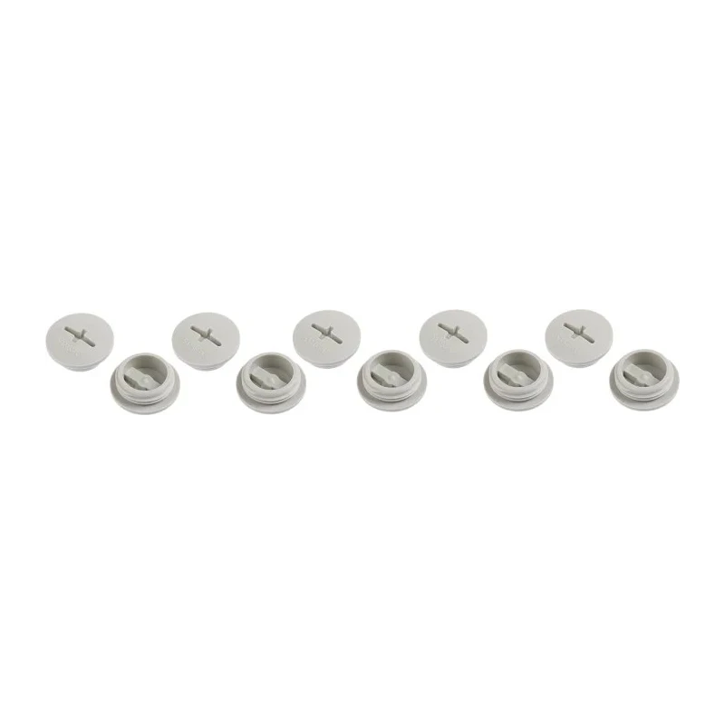 Lapp Cable Gland Blanking Plug, M20 Thread, Fibreglass Reinforced Polyamide, 24 mm Diameter, IP54, -40°C to 100°C 52006120