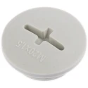Lapp Cable Gland Blanking Plug, M20 Thread, Fibreglass Reinforced Polyamide, 24 mm Diameter, IP54, -40°C to 100°C 52006120