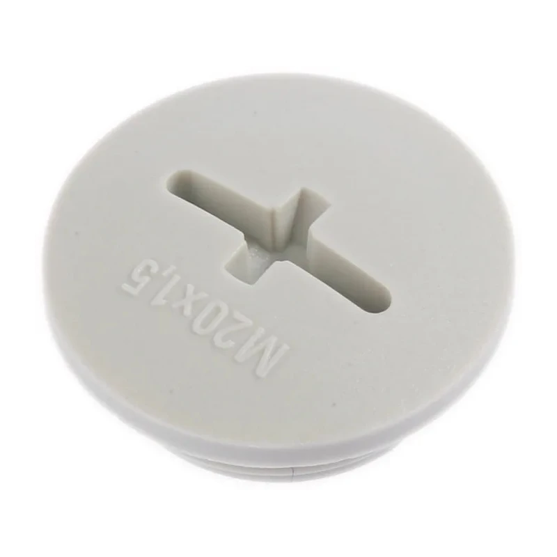 Lapp Cable Gland Blanking Plug, M20 Thread, Fibreglass Reinforced Polyamide, 24 mm Diameter, IP54, -40°C to 100°C 52006120