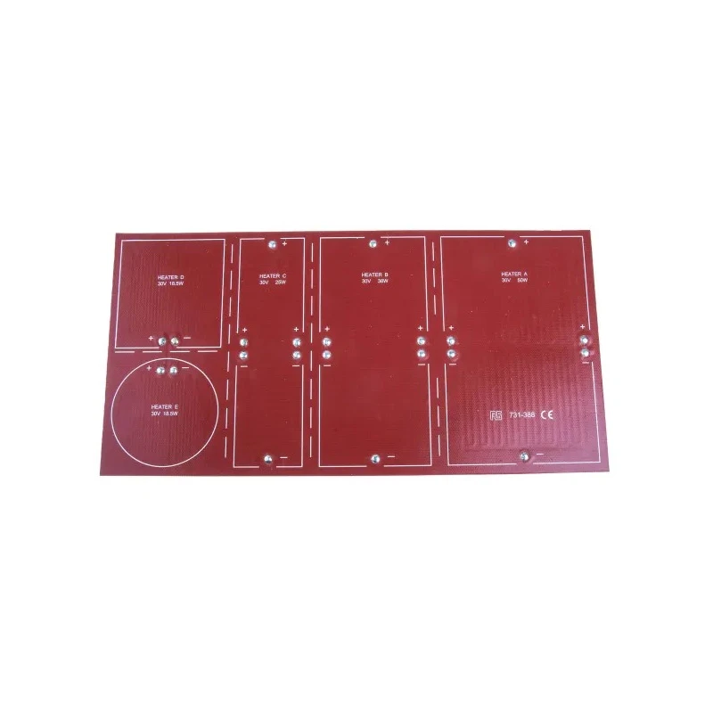 RS PRO Silicone Heater Mat, 30V dc, 150 W Rectangle 300mm x 150mm 731-388