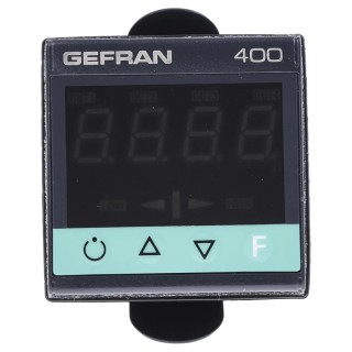 Gefran DIN Rail PID Temperature Controller 1 Input 2 Output Relay 240V ac On-Off 400-RR-1-000