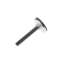Nu-Tech Engineering Adjustable Foot Stainless Steel 40 mm Base Diameter, 600 kg Static Load Capacity A300/004