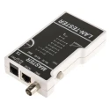 Silfox Network Cable Tester RJ12, RJ11, RJ45 Compact Handheld LAN Cable Tester SFXB