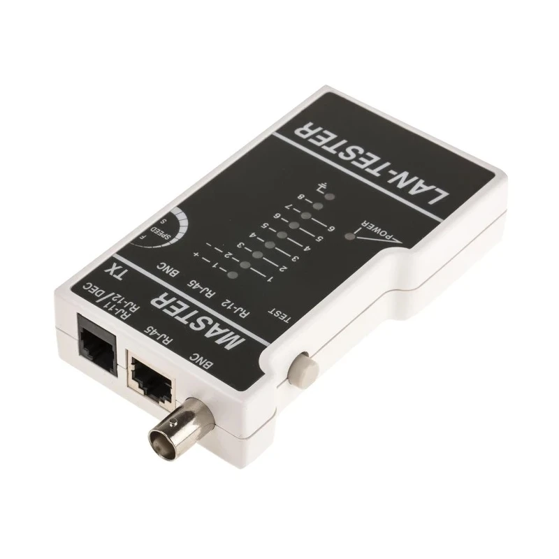 Silfox Network Cable Tester RJ12, RJ11, RJ45 Compact Handheld LAN Cable Tester SFXB