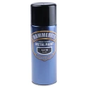 Hammerite 400 ml Black Satin Spray Paint 5084778, Water Acrylic Base, Coverage 4.5m²/l