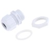 Spelsberg KVR Series White Polyamide Cable Gland M25 Thread Size, 7 mm Min. Cable Diameter, 16 mm Max. Cable 22842501