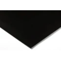 RS PRO Black High Density Polyethylene Plastic Sheet 500 mm x 500 mm x 20 mm 408-3863