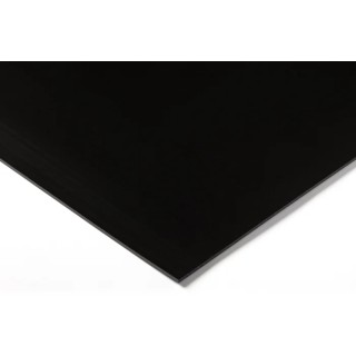 RS PRO Black High Density Polyethylene Plastic Sheet 1 m x 500 mm x 10 mm 408-3841