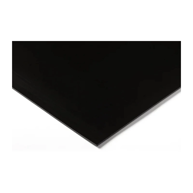RS PRO Black High Density Polyethylene Plastic Sheet 1 m x 500 mm x 10 mm 408-3841