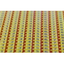 HellermannTyton Snap-On Polyamide 66 Cable Marker, Yellow, Pre-printed 0-9, Fits 2 to 2.8 mm Cable Diameter, UL94 V-0 WIC1