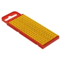 HellermannTyton Snap-On Pre-Printed Cable Marker Black Legend Yellow Marker for 2-2.8mm Cable Diameter WIC1