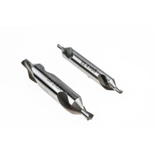 RS PRO 5-Piece High Speed Steel Multi-Material Twist Drill Bit Set 1.5 in Min, 2.5 in Max 408-7966