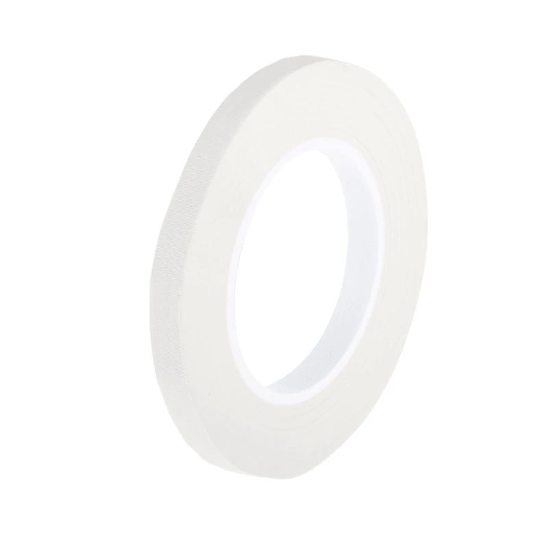 Advance Tapes White Glass Cloth Electrical Tape 12mm x 55m, Thermosettable Rubber Resin Adhesive AT4001